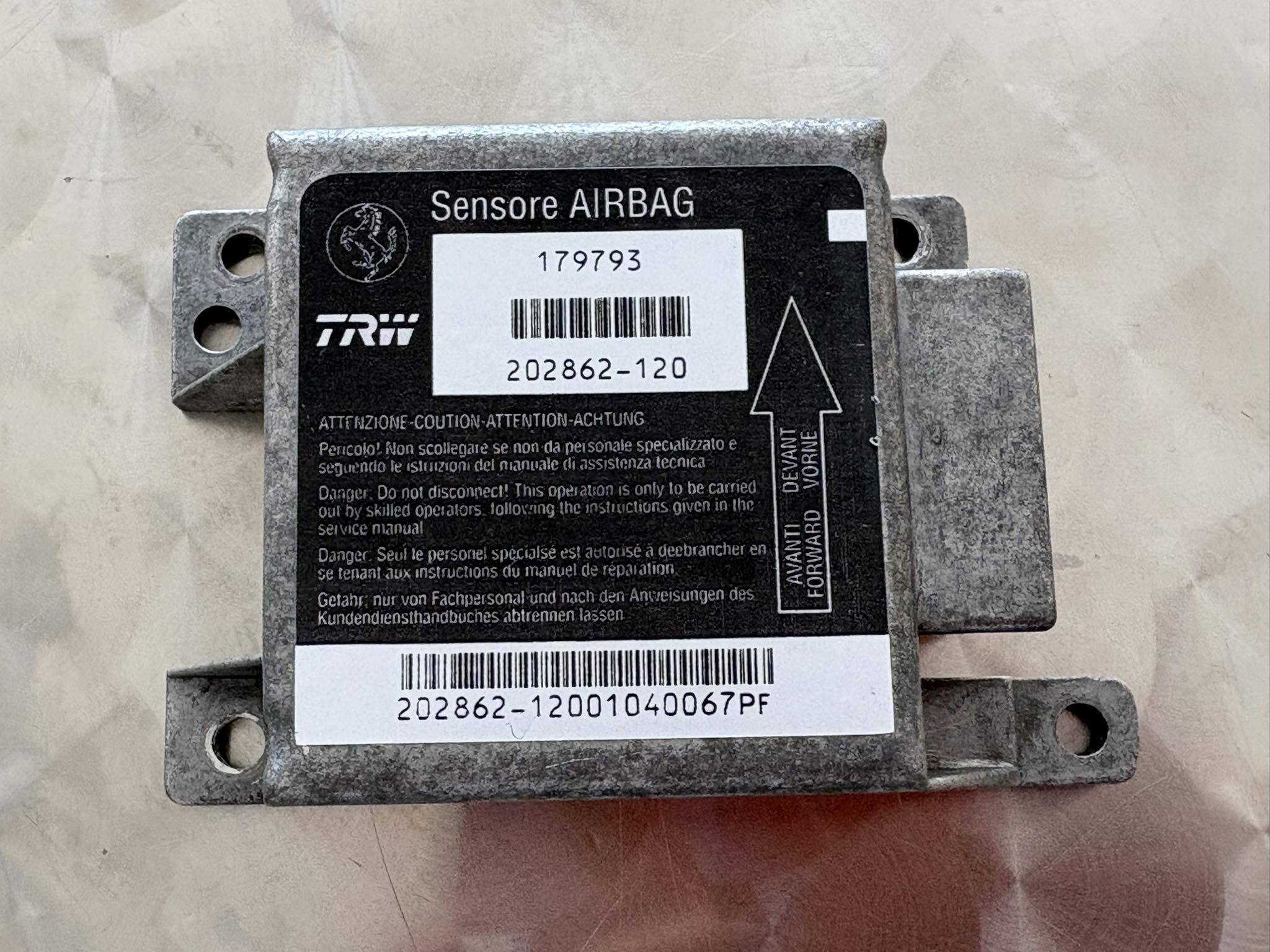 360エアバッグECUリビルド